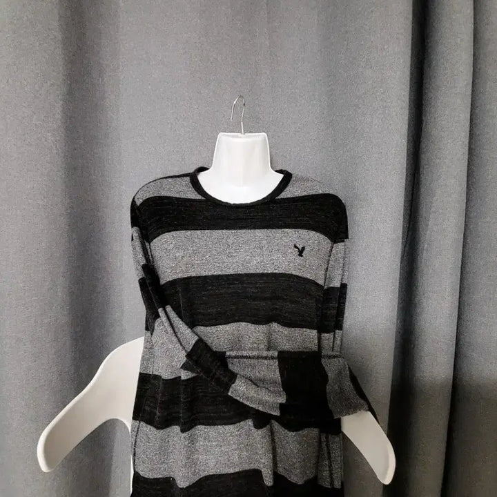 [BUNJANG] American Eagle Striped Long Sleeve T-Shirt / 아메리칸 이글 롱슬리브