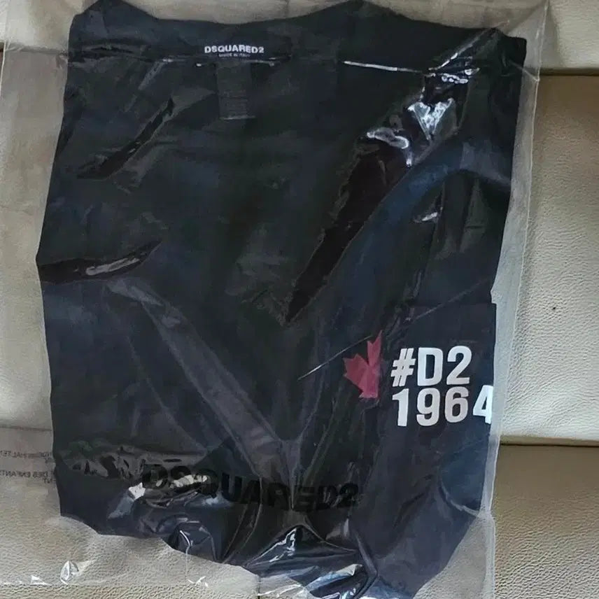 [BUNJANG] DSQUARED2 Black Short Sleeve T-shirt / 정품)디스퀘어드2   블랙 반팔티셔츠L