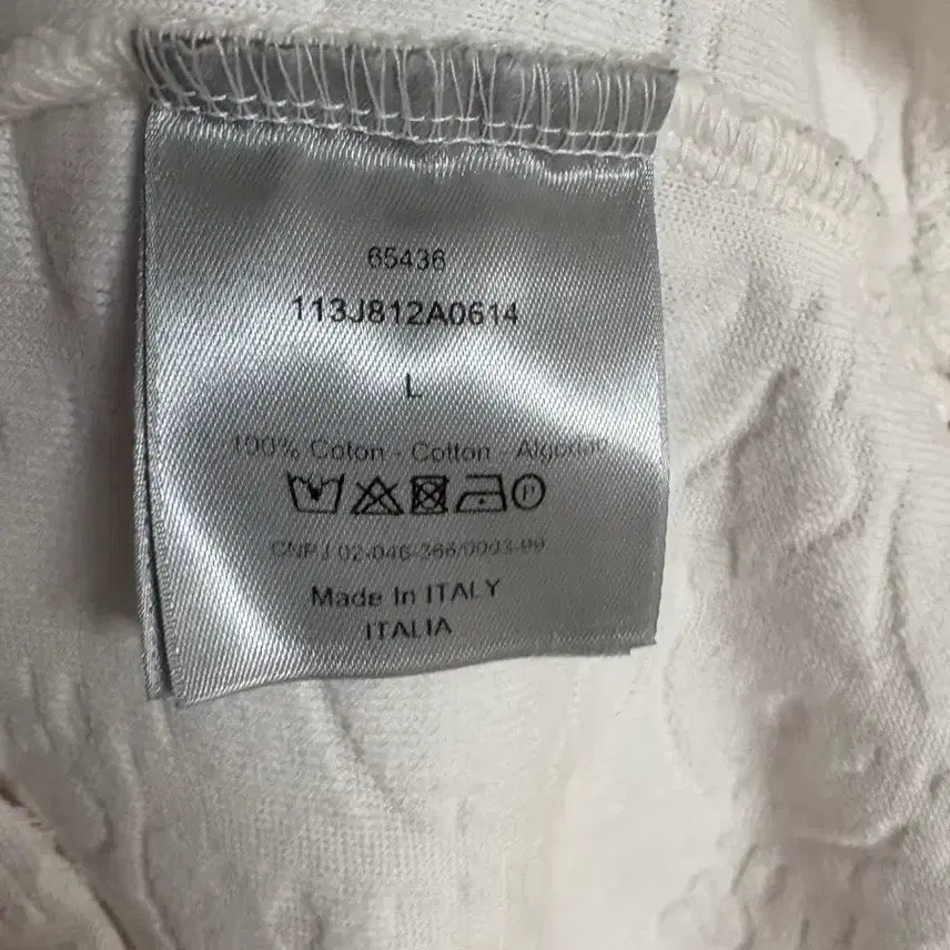 [BUNJANG] Dior Oblique Terry Polo Collar Short Sleeve Shirt L / [L] 디올 오블리크 테리 폴로 카라 반팔
