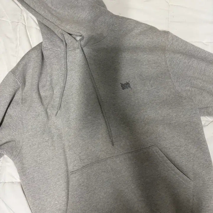 [BUNJANG] Brownbreath Gray Hoodie M / 브라운브레스 후드티 회색 m