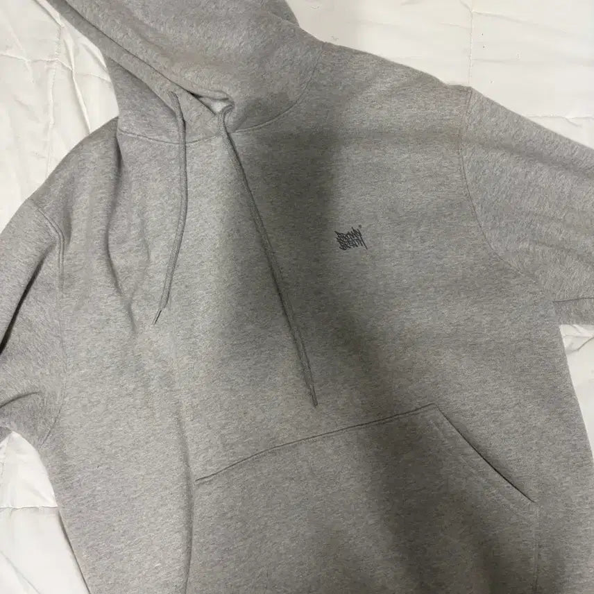 [BUNJANG] Brownbreath Gray Hoodie M / 브라운브레스 후드티 회색 m