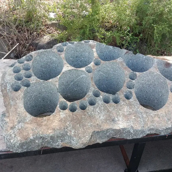 [BUNJANG] Garden Decoration Piercing Stone / 정원장식품 관통석 화단연출용