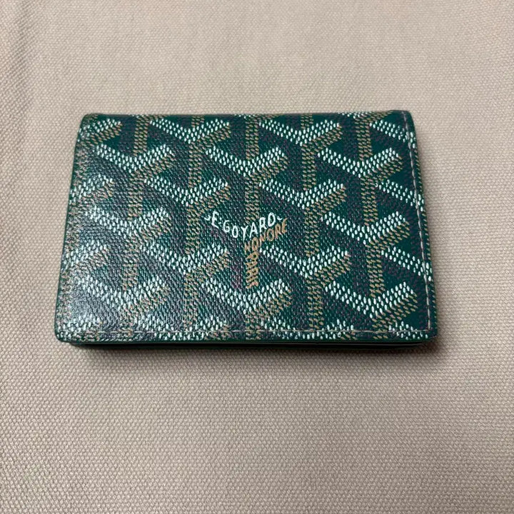 [BUNJANG] Goyard Malletage Card Holder Green / 고야드 말제브르 카드지갑 그린