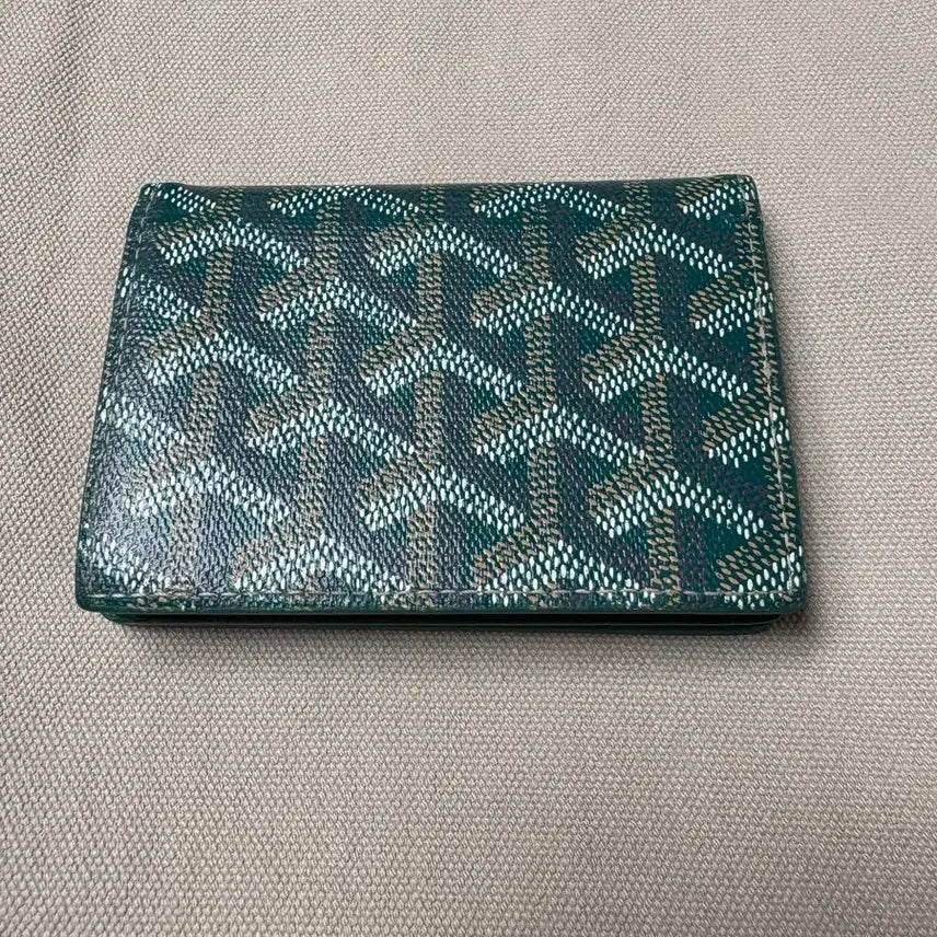 [BUNJANG] Goyard Malletage Card Holder Green / 고야드 말제브르 카드지갑 그린