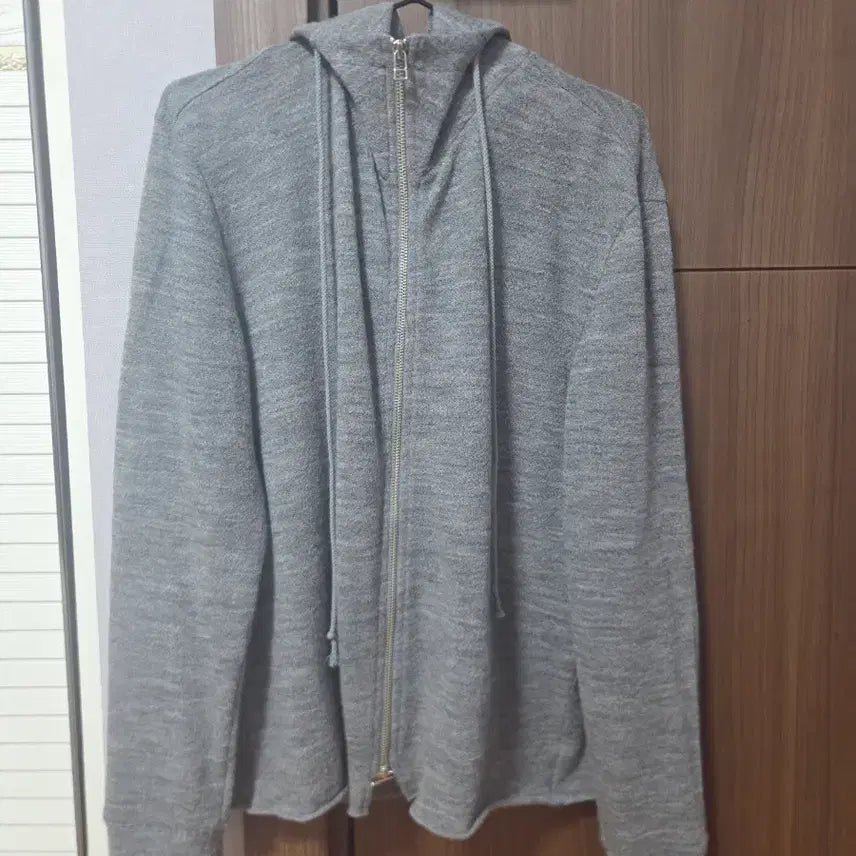 [SOLD OUT] 토니웩 라이트 울 후드 집업 자켓 그레이 M사이즈