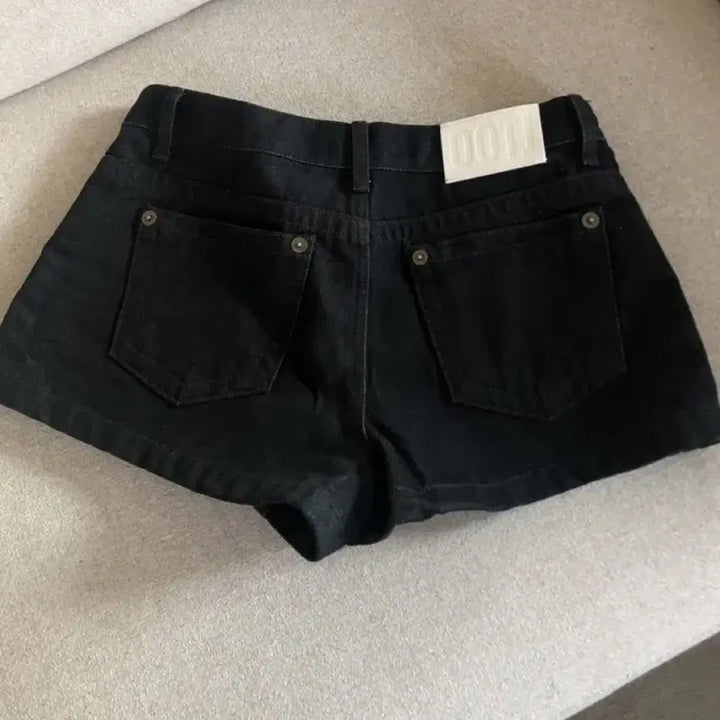 [BUNJANG] OOTJ Black Denim Shorts / OOTJ 블랙 데님 숏팬츠