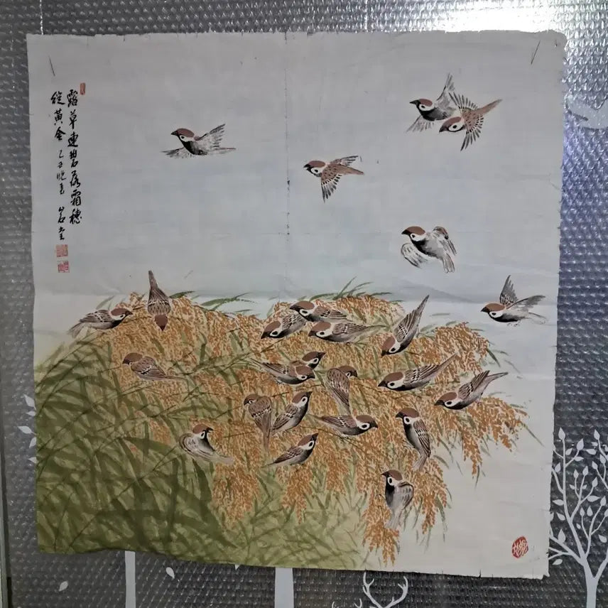 [SOLD OUT] 동양화 벼와참새