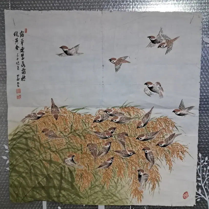 [SOLD OUT] 동양화 벼와참새