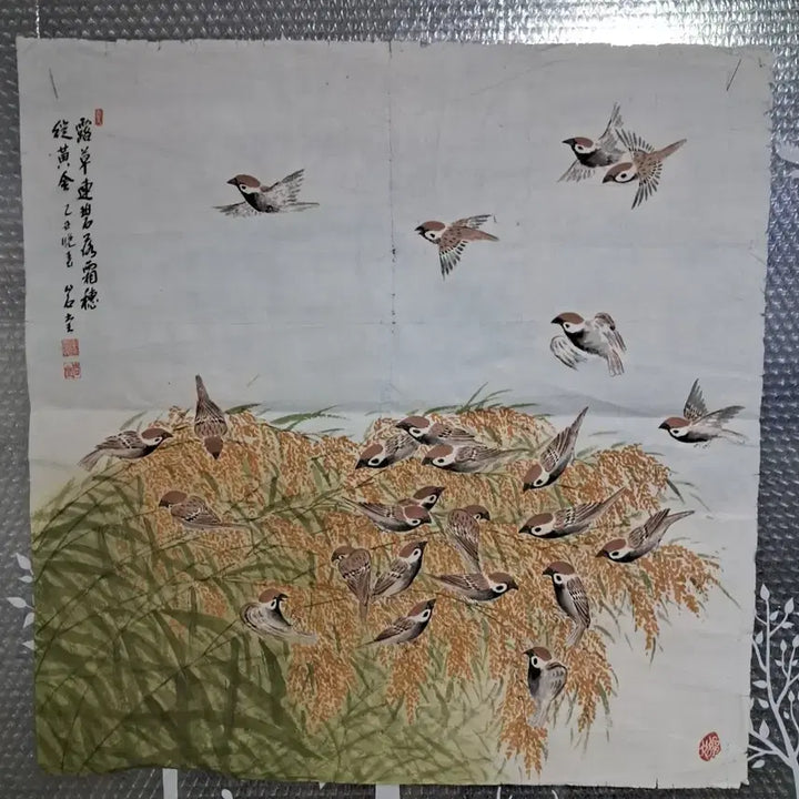 [SOLD OUT] 동양화 벼와참새