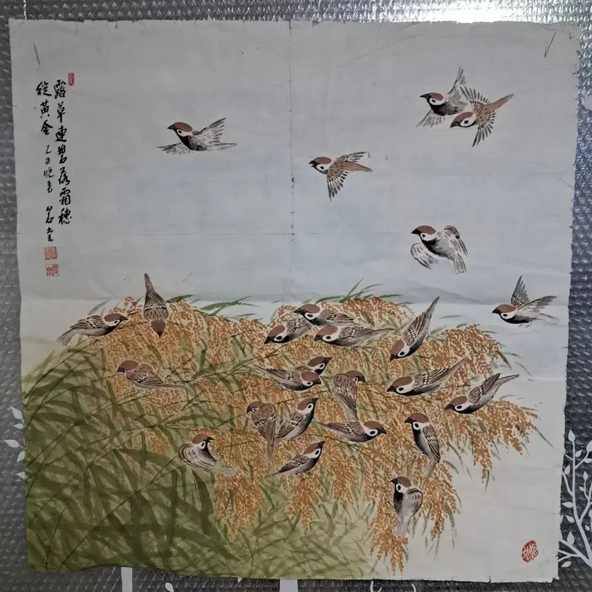 [SOLD OUT] 동양화 벼와참새