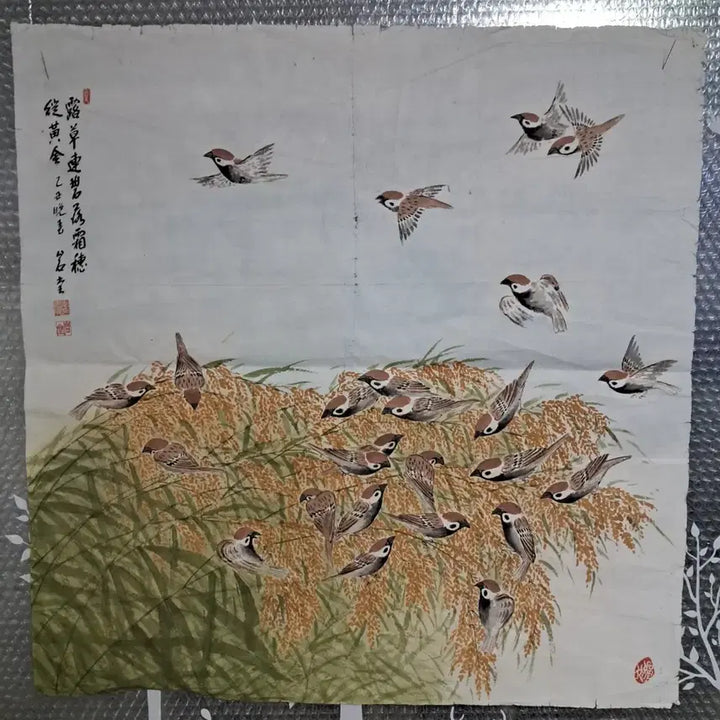 [SOLD OUT] 동양화 벼와참새