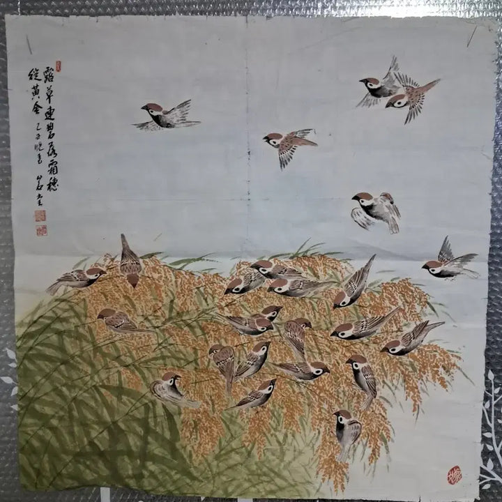 [SOLD OUT] 동양화 벼와참새