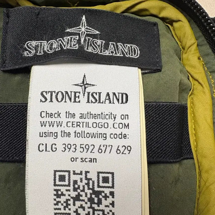 [BUNJANG] Stone Island Shadow Project Nylon Crossbody Bag / 스톤아일랜드 쉐도우프로젝트 나일론 와펜 크로스백