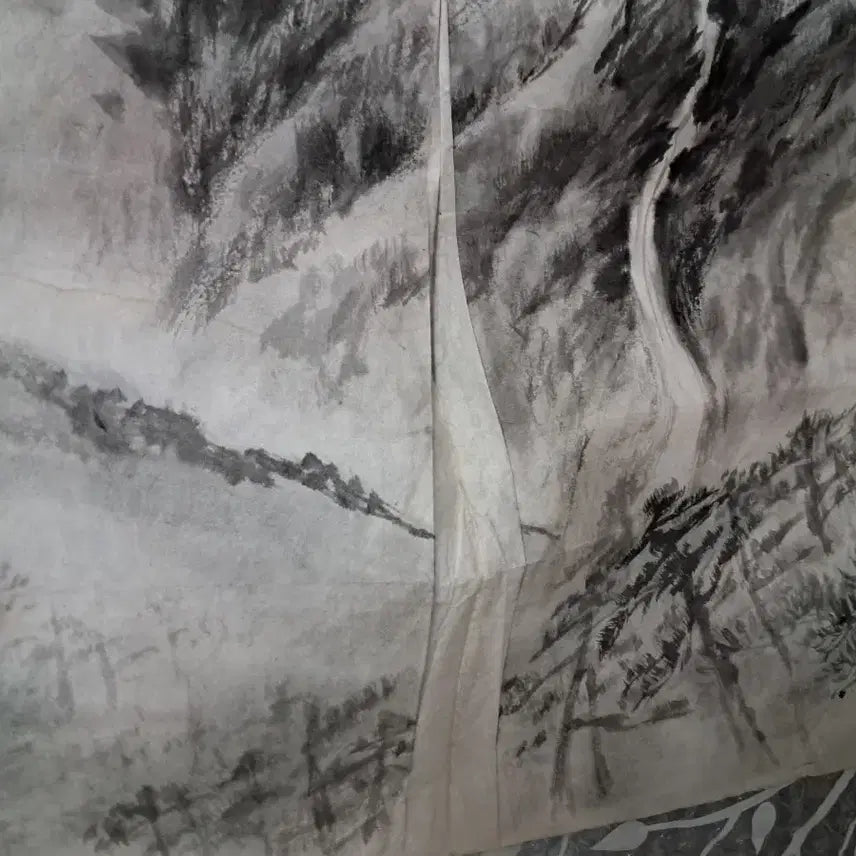 [BUNJANG] Antique Korean Ink Wash Painting: Landscape / 동양화 산수화 옛날그림