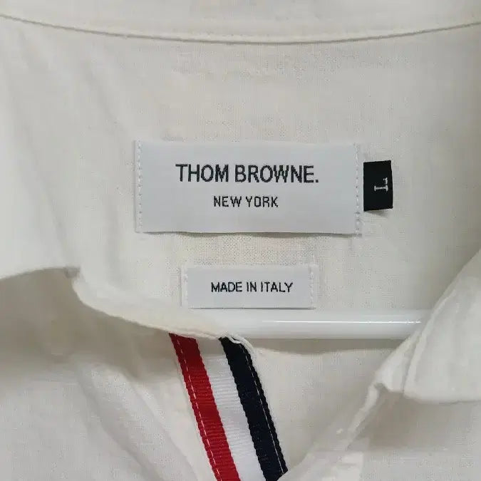 [SOLD OUT] 톰브라운 화이트 셔츠 긴팔 L사이즈