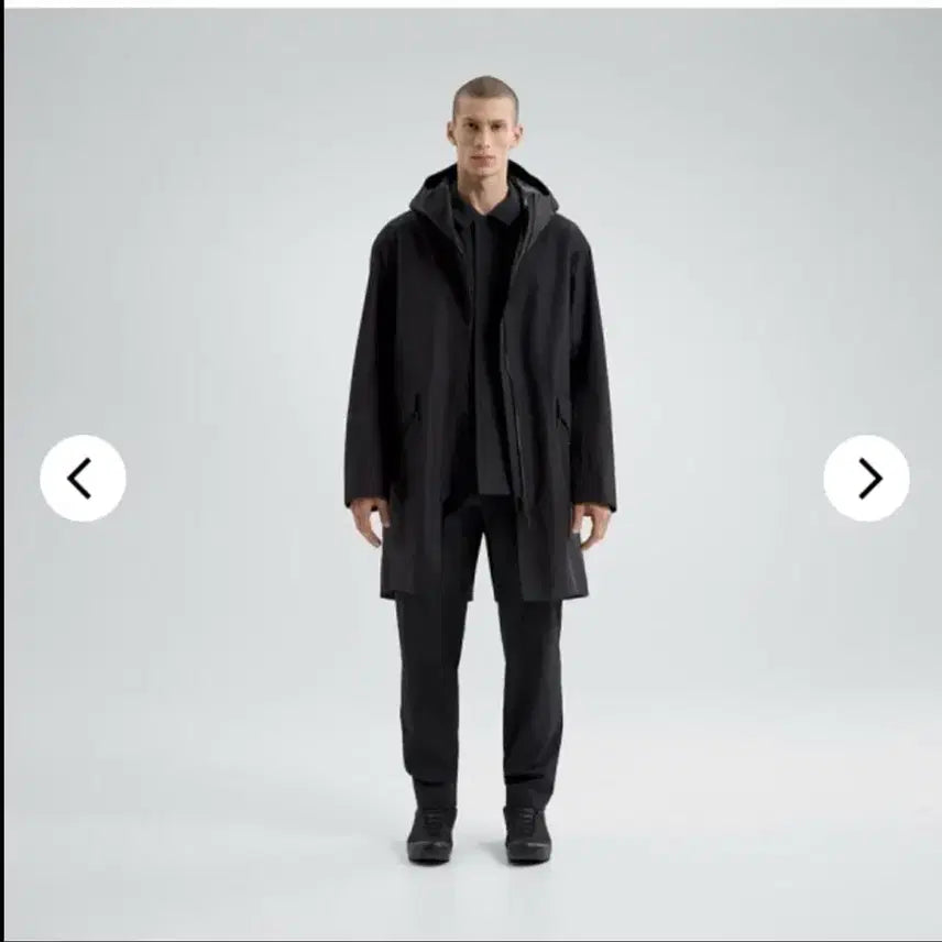 [BUNJANG] Veilance Monitor Coat Black M / [M] 베일런스 모니터코트 블랙