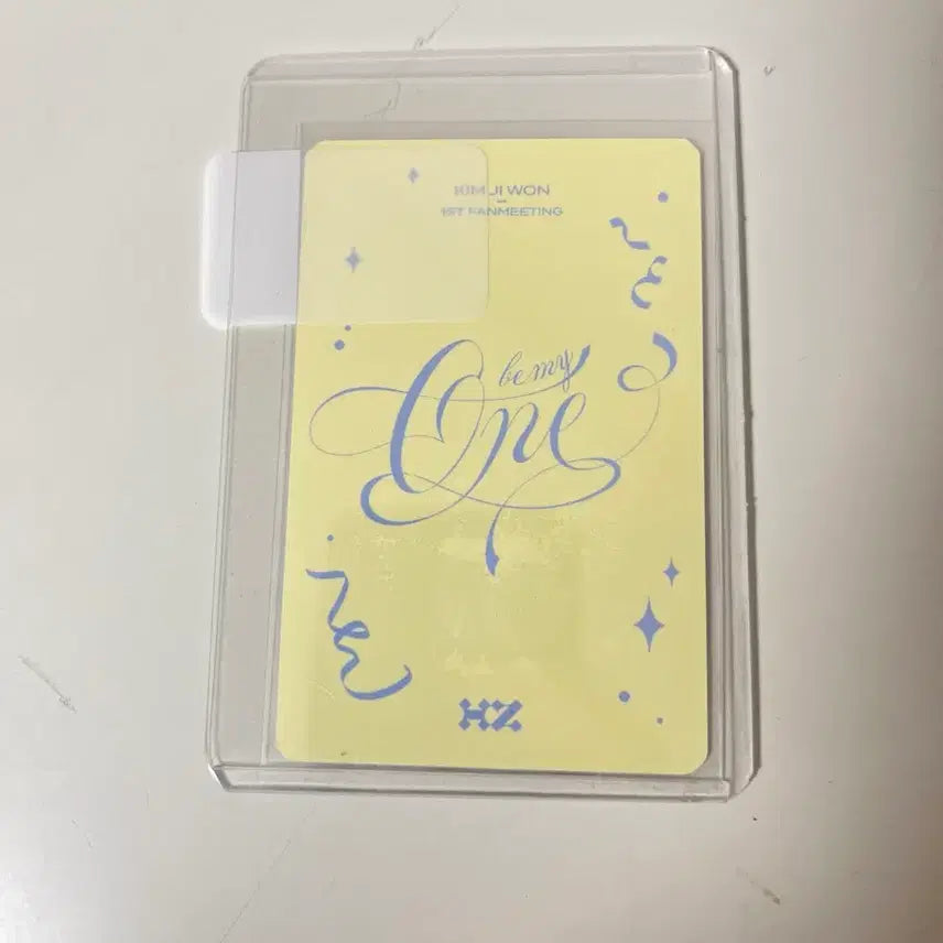 [BUNJANG] 배우 김지원 팬미팅 특전 포카 / 배우 김지원 팬미팅 특전 포카