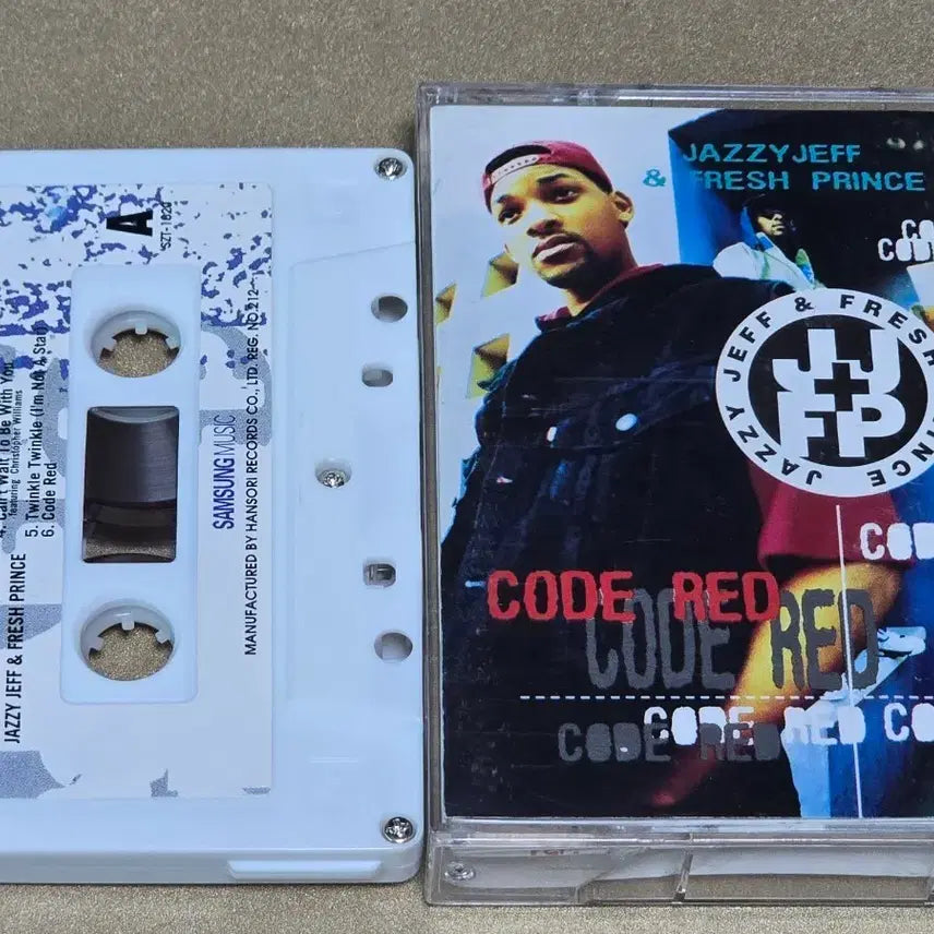 [BUNJANG] DJ Jazzy Jeff &amp; The Fresh Prince Code Red Cassette Tape / [희귀/A급] DJ Jazzy Jeff &amp; The Fresh Prince