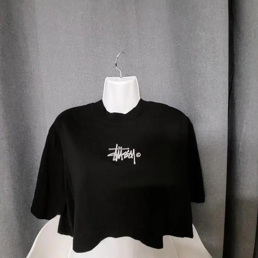 [BUNJANG] Stussy Crop T-shirt / 스투시 크롭반팔티