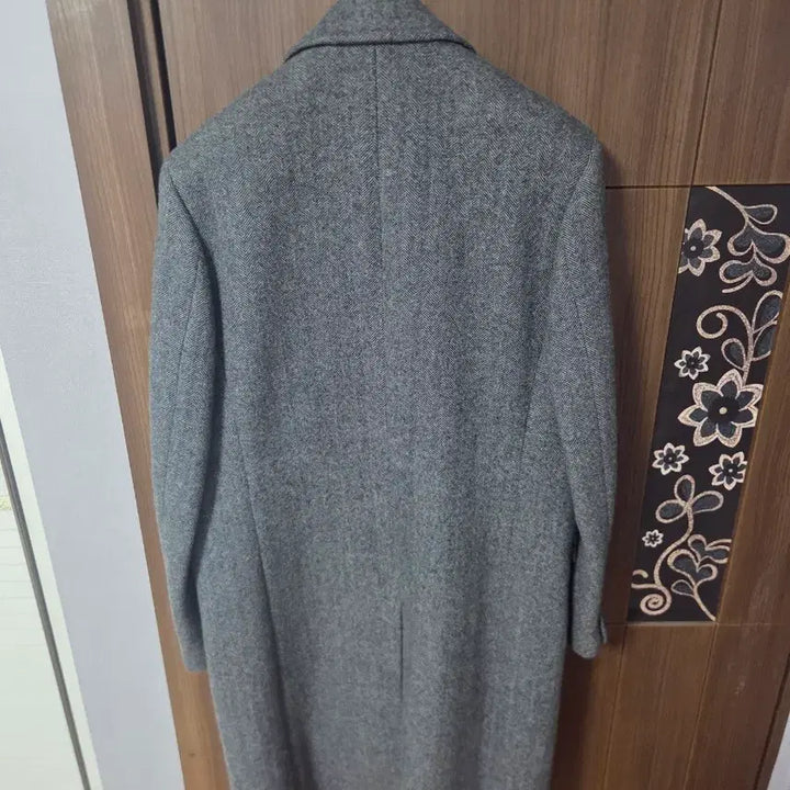 [BUNJANG] Toni Wek Herringbone Double Coat (M) / 토니웩 헤링본 더블 코트 S사이즈