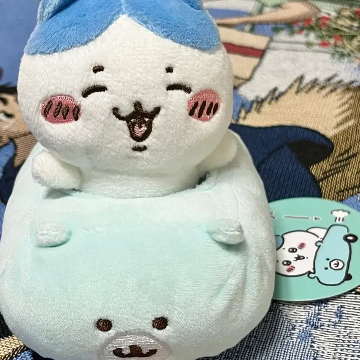[BUNJANG] Hachiware Boong Boong Drive Mascot Plush / 하치와레 붕붕이 드라이브 자동차 마스코트인형