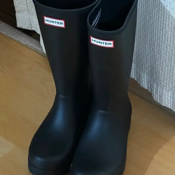 [BUNJANG] Hunter Original Play Tall Rain Boots Black 250mm / 헌터 레인부츠 250 블랙
