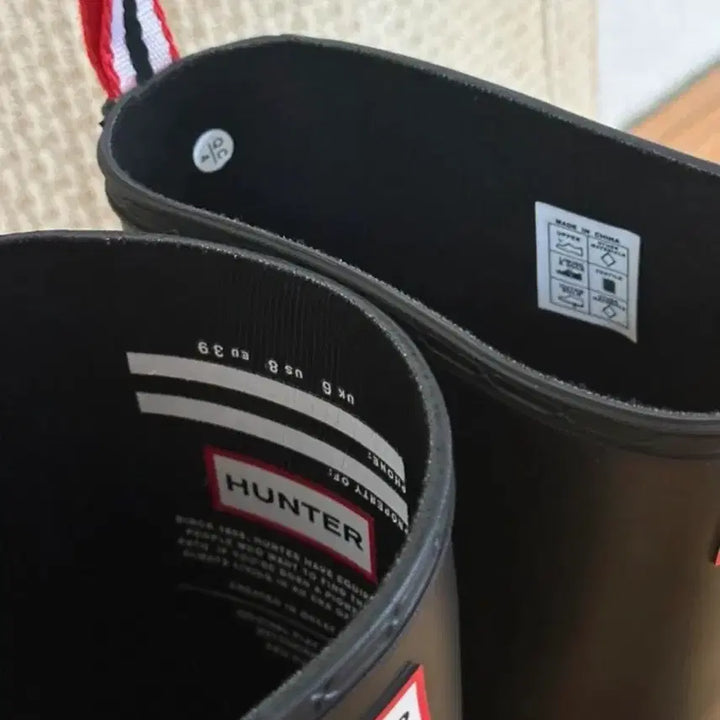 [BUNJANG] Hunter Original Play Tall Rain Boots Black 250mm / 헌터 레인부츠 250 블랙
