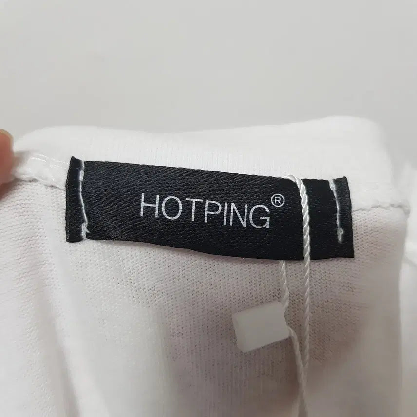 [BUNJANG] HOTPING White T-shirt / 4560/HOTPING 여 free사이즈 화이트티셔츠(새상품)/내옷방
