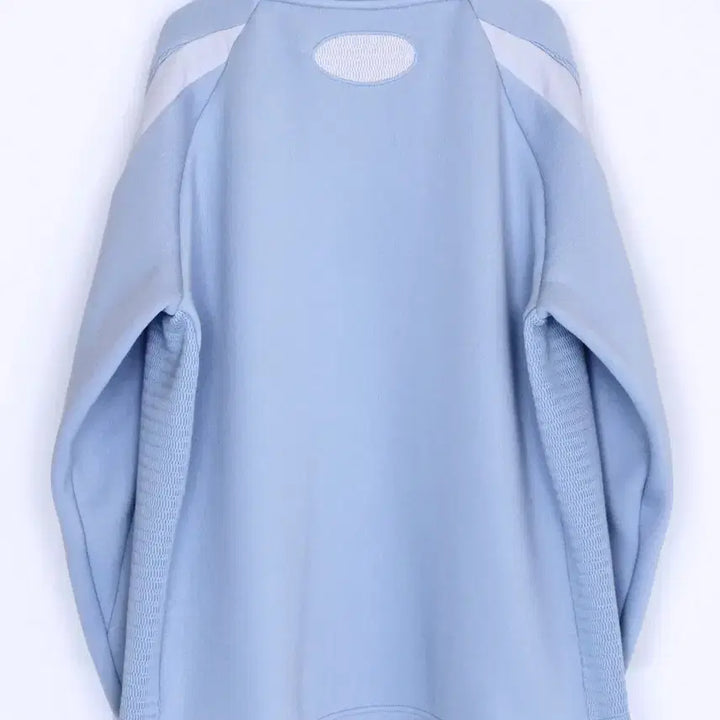 [BUNJANG] Chloma Balmug Subculture Half-Neck Blue Sweater / Chloma 클로마 마오노스케 발뭉 서브컬쳐 아노깔 하프넥 블루 스웨터