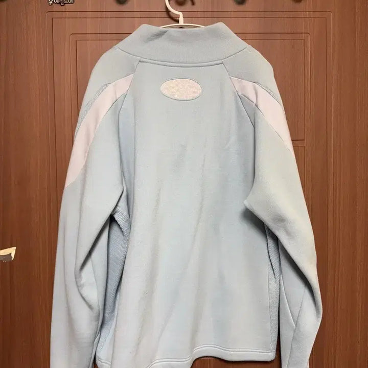 [BUNJANG] Chloma Balmug Subculture Half-Neck Blue Sweater / Chloma 클로마 마오노스케 발뭉 서브컬쳐 아노깔 하프넥 블루 스웨터