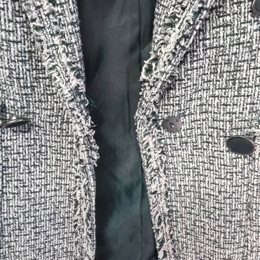 [BUNJANG] Visit in New York Tweed Jacket (Size 66) / 비지트인뉴욕   트위드 자켓 66
