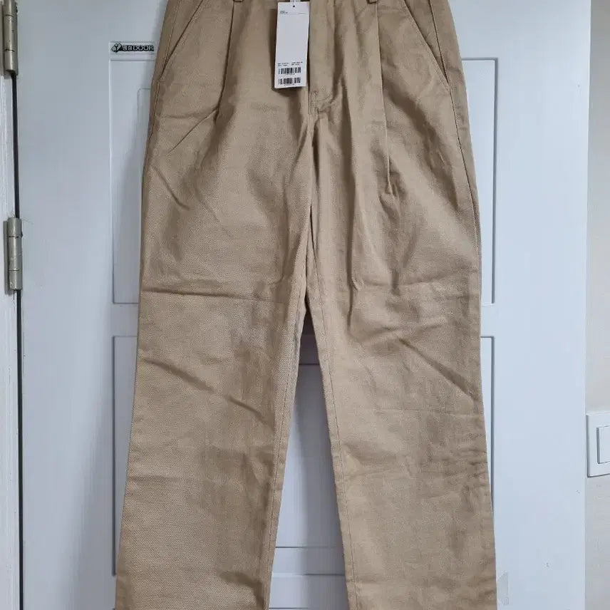 [BUNJANG] LIFUL MINIMAL GARMENTS Beige Semi Wide Pants 28 / 베이지색 세미 와이드 팬츠 새상품 28