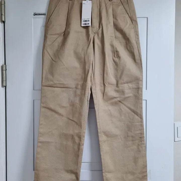[BUNJANG] LIFUL MINIMAL GARMENTS Beige Semi Wide Pants 28 / 베이지색 세미 와이드 팬츠 새상품 28