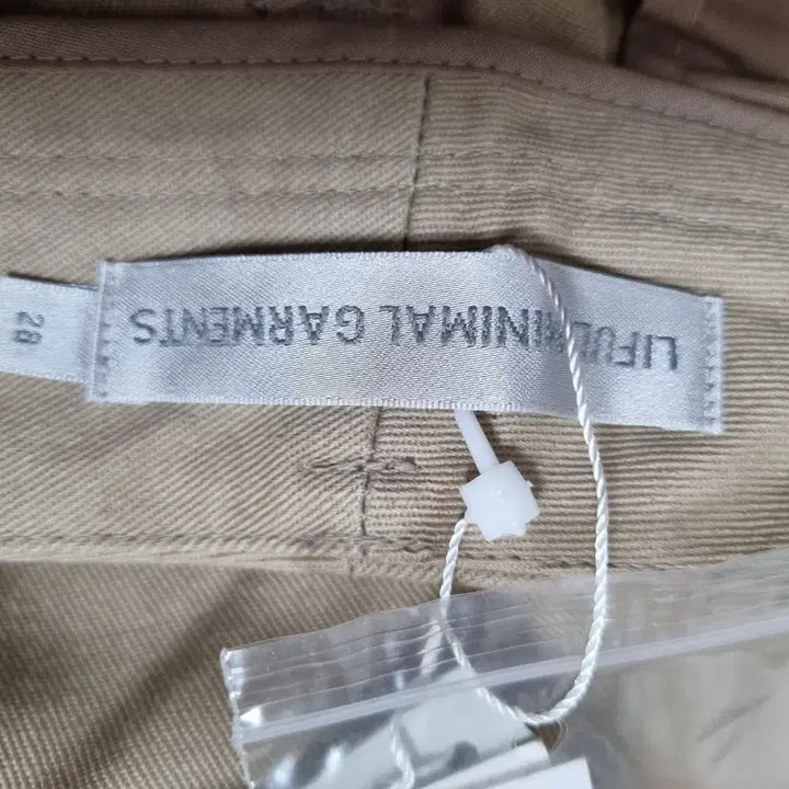 [BUNJANG] LIFUL MINIMAL GARMENTS Beige Semi Wide Pants 28 / 베이지색 세미 와이드 팬츠 새상품 28