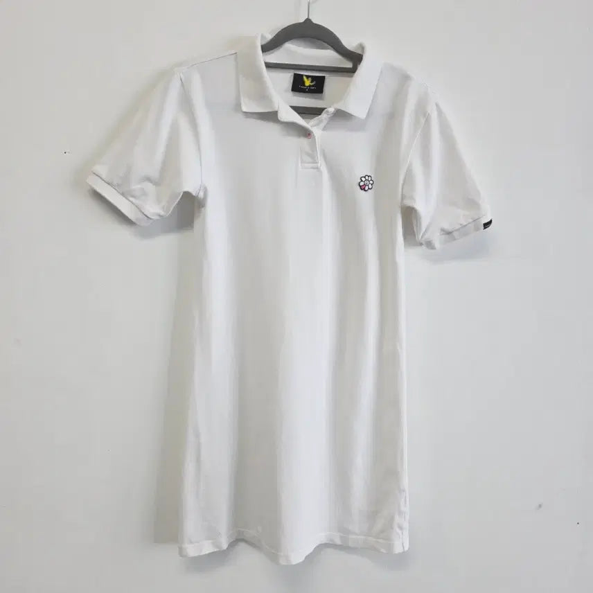 [BUNJANG] What it isntt White Polo Dress / What it isntt 화이트 폴로 원피스 F