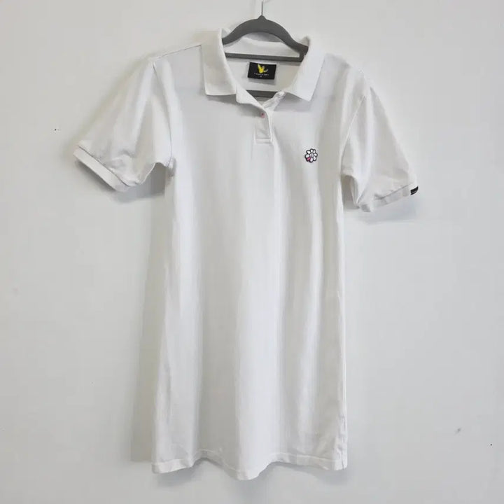 [BUNJANG] What it isntt White Polo Dress / What it isntt 화이트 폴로 원피스 F