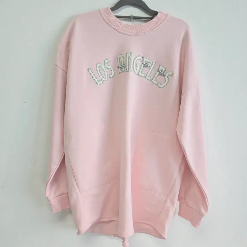 [SOLD OUT] MLB 강아지 맨투맨 90호 핑크 오버핏 ~88까지도 가능