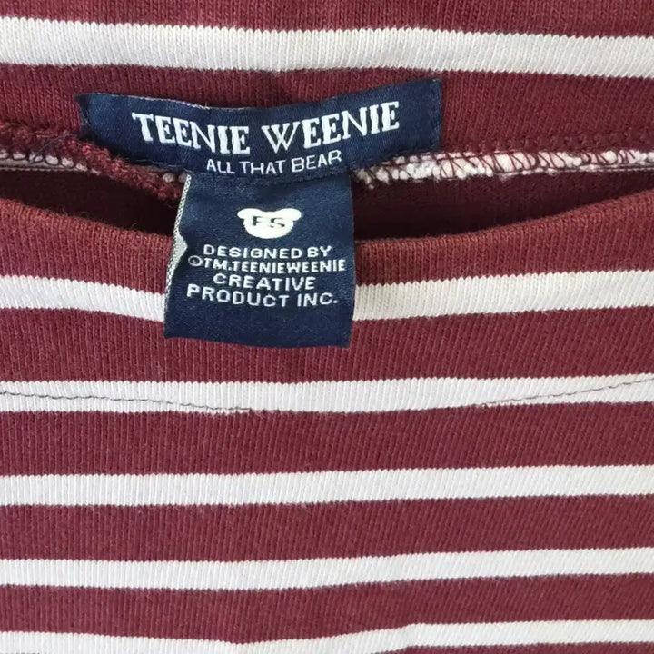 [BUNJANG] Tini Weenie Striped Long Sleeve T-shirt / 티니위니  티셔츠 FS 55 ~66