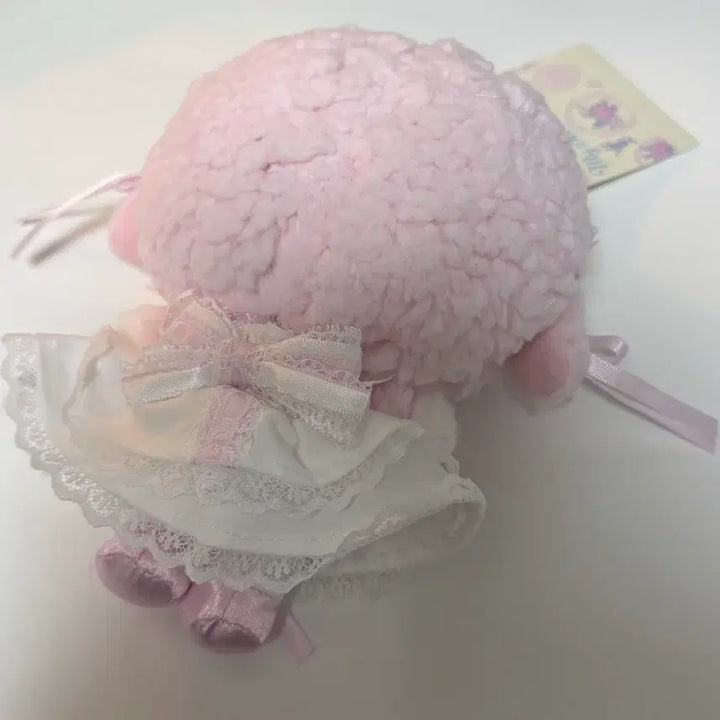[BUNJANG] Sanrio My Melody White Frill Mascot / 산리오 화이트프릴 멜로디 마스코트