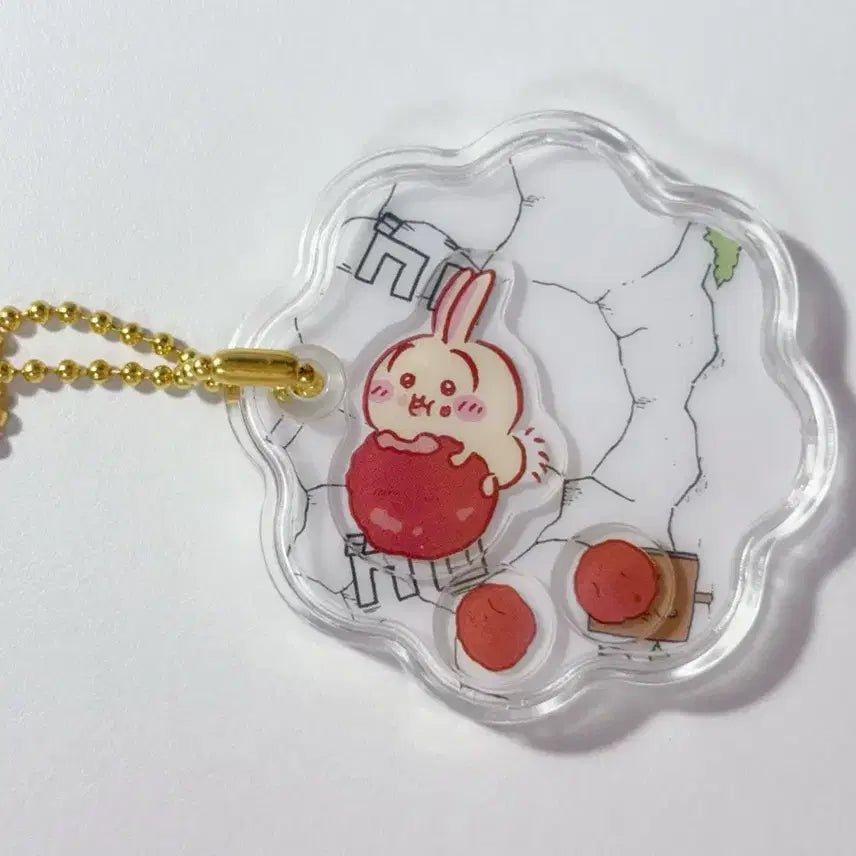 [BUNJANG] Chikawa Usagi Shaka Shaka Charm Keyring / 치이카와 우사기 샤카샤카 참 키링