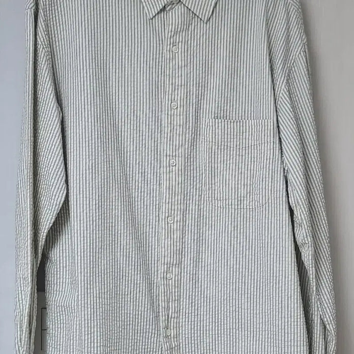 [SOLD OUT] [2] 러프사이드 셔링 셔츠 블랙 스트라이프, 셔링 옥스포드 셔츠 화이트