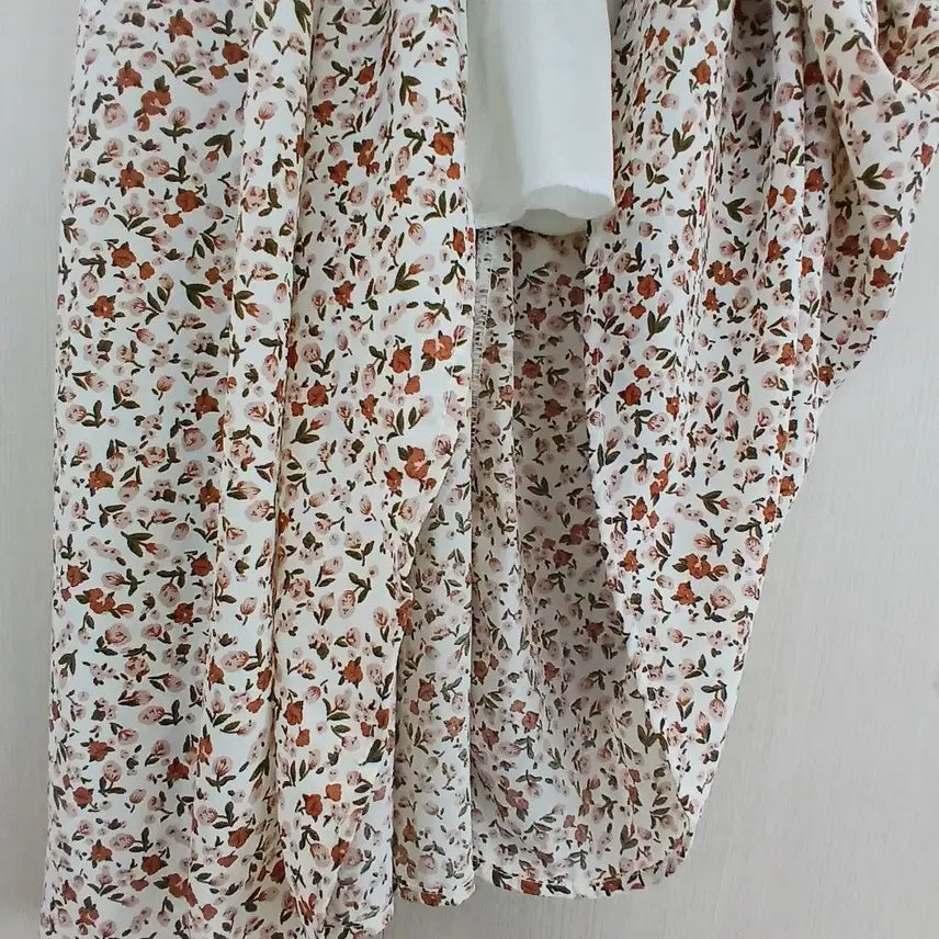[BUNJANG] Floral Shirred Long Dress / 잔꽃무늬 셔링 롱 원피스