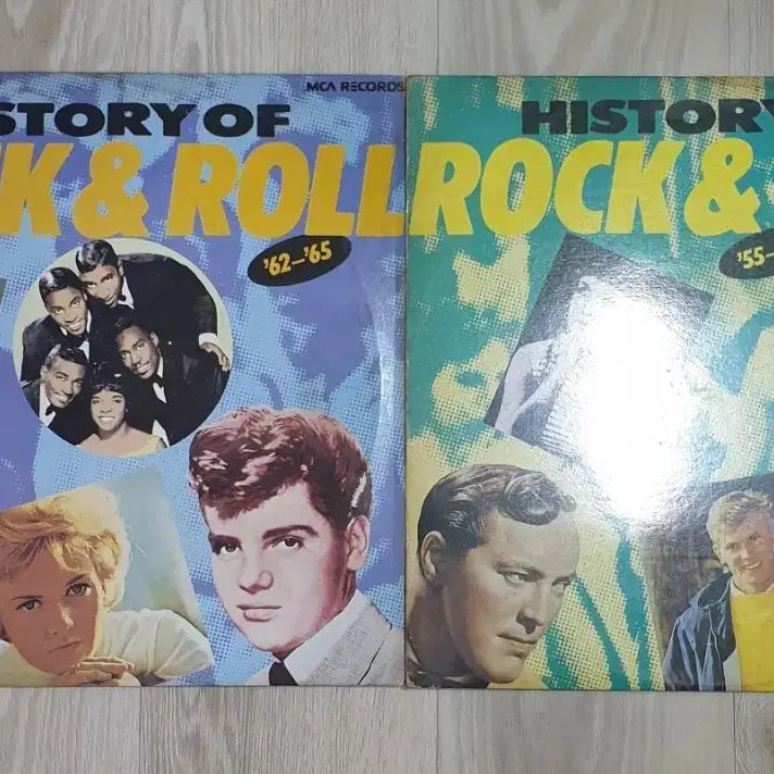[SOLD OUT] 록앤롤 LP음반 2장 HISTORY OF ROCK&amp;ROLL