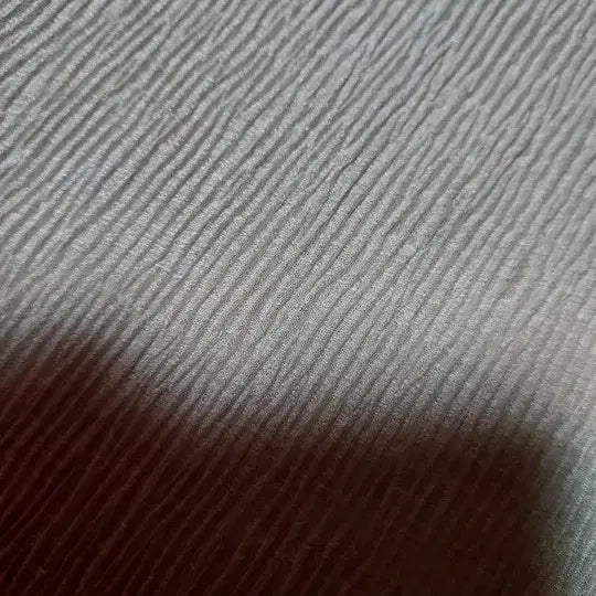 [SOLD OUT] THEOPEN더오픈골지물결주름플리츠시스루프릴하이터틀넥목폴라티 그레이