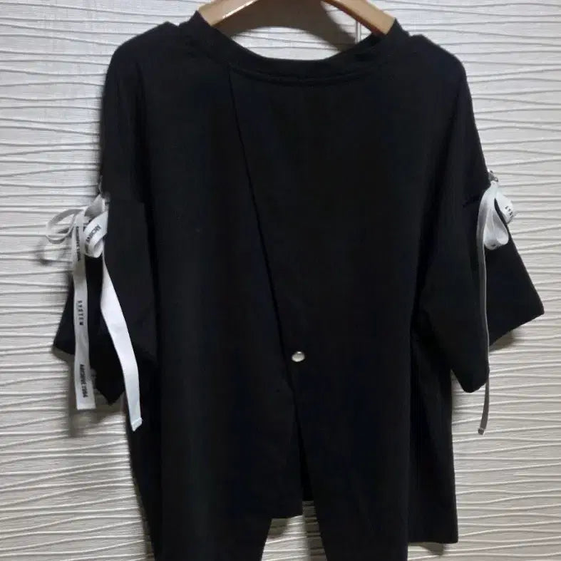 [SOLD OUT] 시스템 리본 블라우스 티