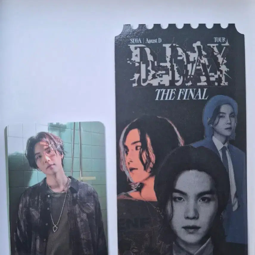 [BUNJANG] BTS Suga D-Day Final Concert Photocard / 슈가 디데이 파이널 콘 포카
