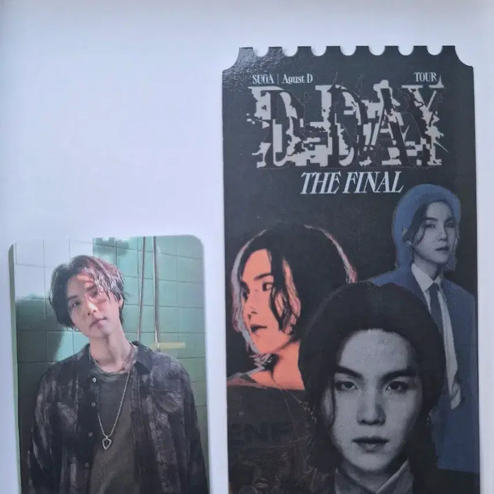 [BUNJANG] BTS Suga D-Day Final Concert Photocard / 슈가 디데이 파이널 콘 포카