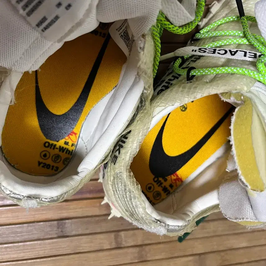 [BUNJANG] Nike Off-White Vapor Street Sneakers / 나이키 x 오프화이트 베이퍼 스트릿 37(240)