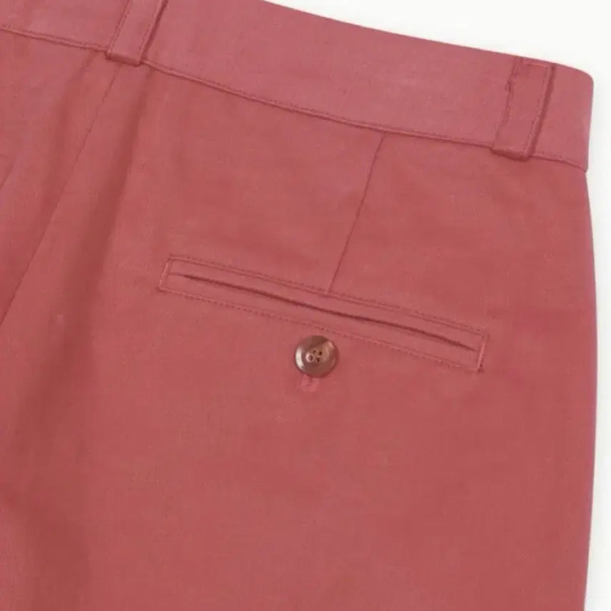 [BUNJANG] Sienne Marco Wide Pleated Cotton Pants - Pink - M - New / 시엔느 마르코 와이드 핀턱 코튼 팬츠 핑크 M 새상품