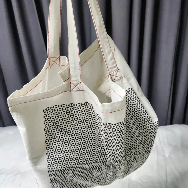 [SOLD OUT] 이자벨마랑 아이보리 패턴 신발주머니겸에코백